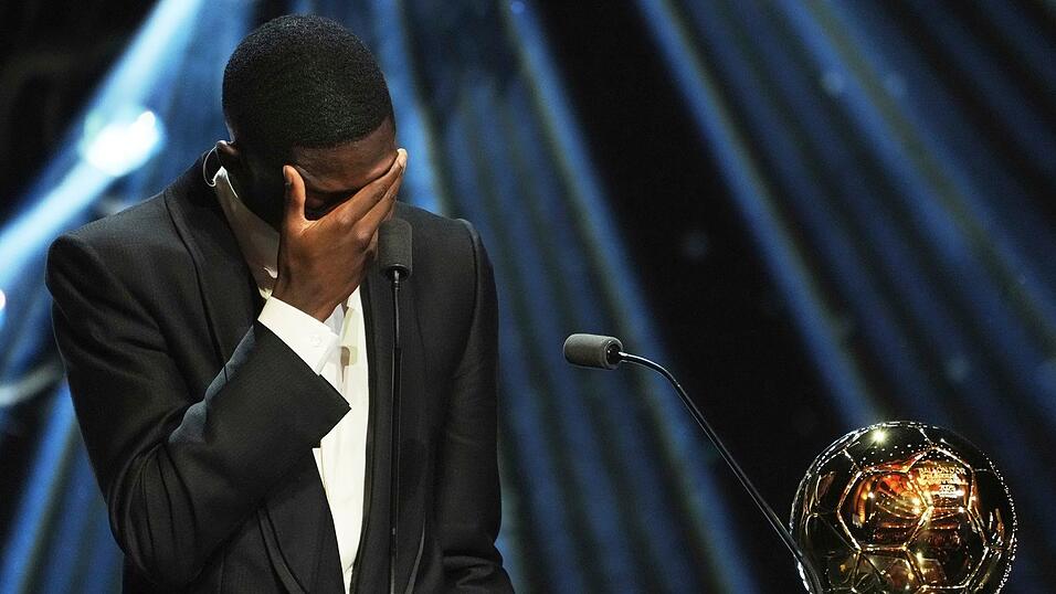Gewinner des Goldenen Balls: Ousmane Dembélé von Paris Saint-Germain.