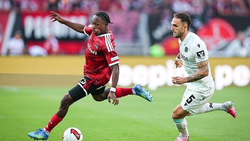 Das Wechsel-Veto abgestreift: Matchwinner Mohamed Ali Zoma mit Highspeed in Aktion (l). Das Wechsel-Veto abgestreift: Matchwinner Mohamed Ali Zoma mit Highspeed in Aktion (l).