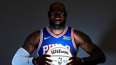 James spielt k&uuml;nftig f&uuml;r die Sixers. (Archivbild)