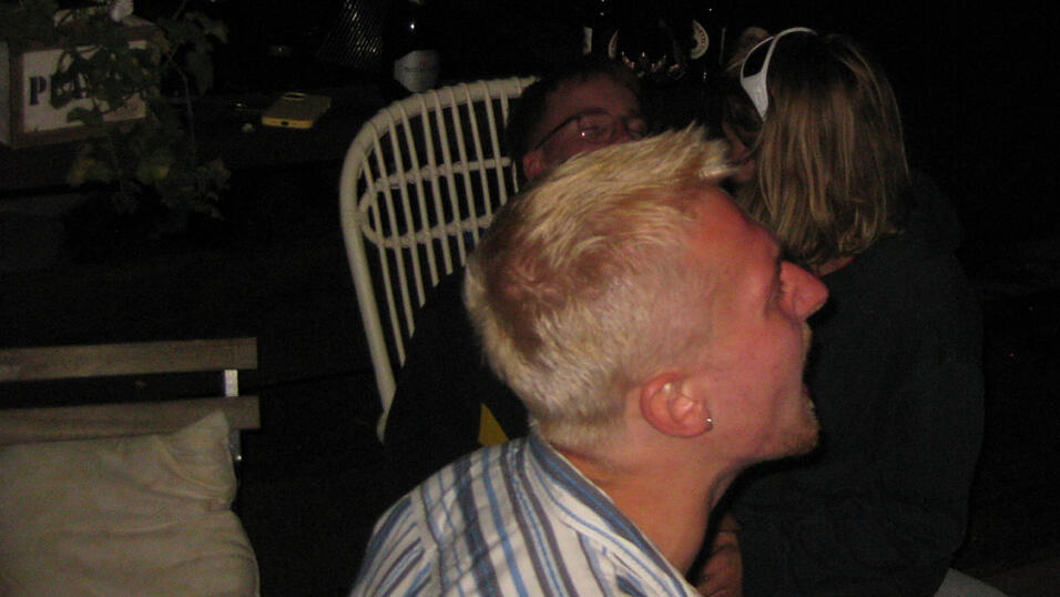 Matthias Keck beim Feiern.