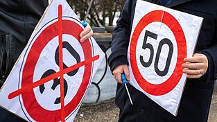 Nur wenige Wochen galt auf der Landshuter Allee wieder Tempo 50. (Archivbild)