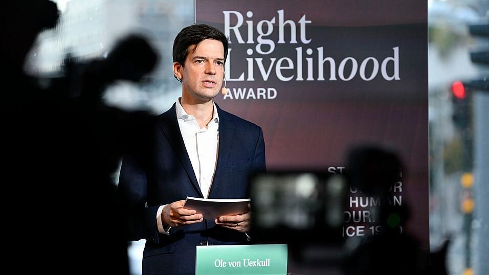 Ole von Uexküll ist Direktor der Right Livelihood Stiftung, die den Preis vergibt. (Archivbild) Ole von Uexküll ist Direktor der Right Livelihood Stiftung, die den Preis vergibt. (Archivbild)