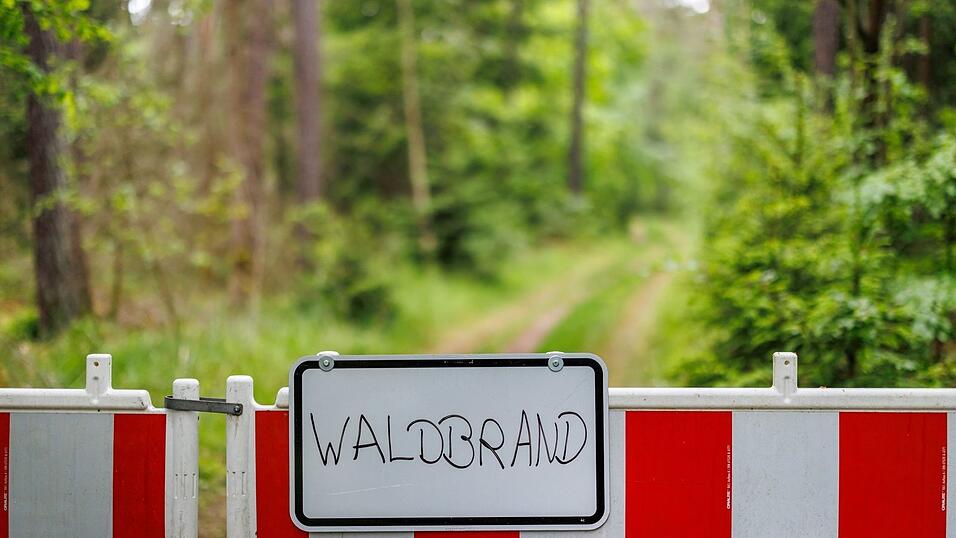 Die Waldbrandgefahr in Bayern steigt. (Archivbild) Die Waldbrandgefahr in Bayern steigt. (Archivbild)