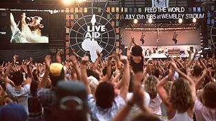 Der mitreißende Auftritt von Queen bei «Live Aid» ist legendär. (Archivbild)