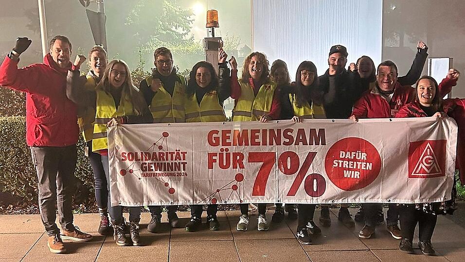 Der IG-Metall-Vertrauensk&ouml;rper von Mann+Hummel Marklkofen startet mit den Warnstreiks.