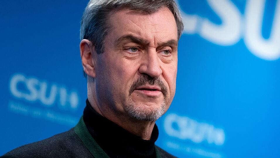 Söder warnt vor den Folger einer Vertrauensfrage. (Archivbild) Söder warnt vor den Folger einer Vertrauensfrage. (Archivbild)