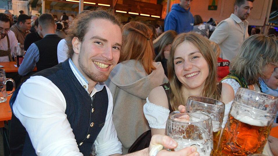 Viele Landshuter feierten am Freitag auf der Dult.&nbsp;