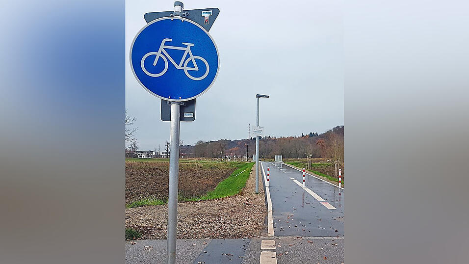 Zwischen Messe und Hochschule ist ein Radschnellweg entstanden. Zwischen Messe und Hochschule ist ein Radschnellweg entstanden.