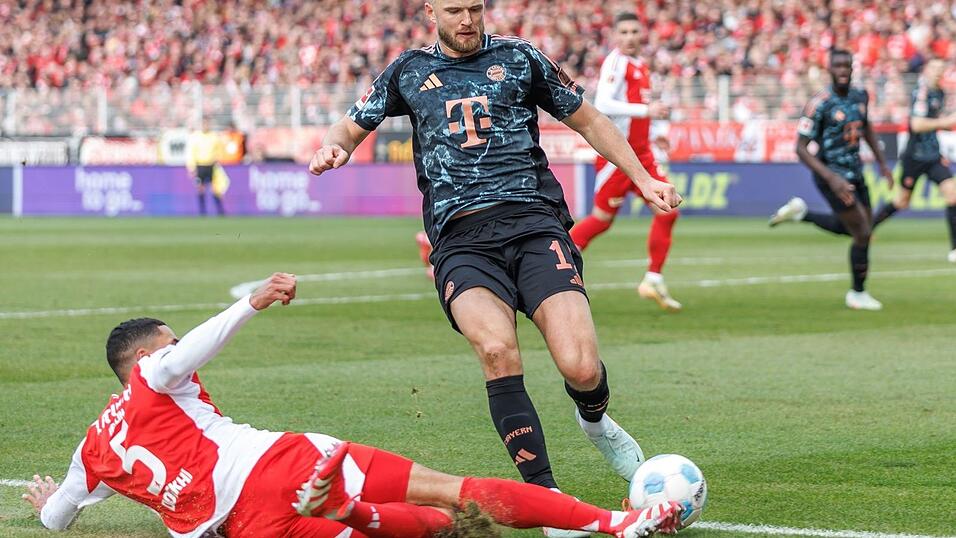 Immer wieder kriegten die Berliner ein Bein dazwischen.