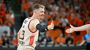 Bayerns Welt- und Europameister Andreas Obst traf gegen Bamberg fünf Dreier. (Archivbild)