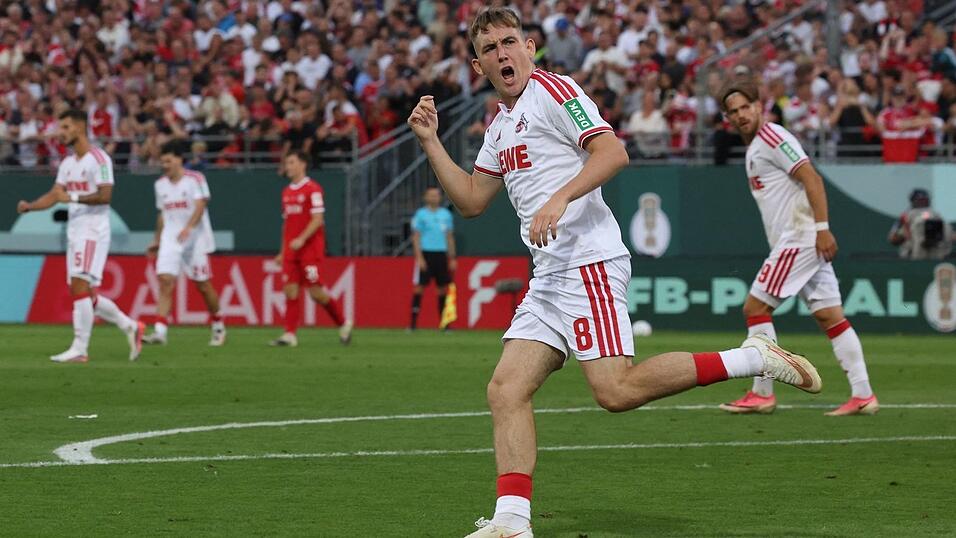 Isak Johannesson setzt ein Zeichen für den 1. FC Köln. Isak Johannesson setzt ein Zeichen für den 1. FC Köln.