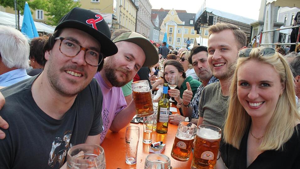 Das Bismarckplatzfest in Landshut war auch am Samstag gut besucht.