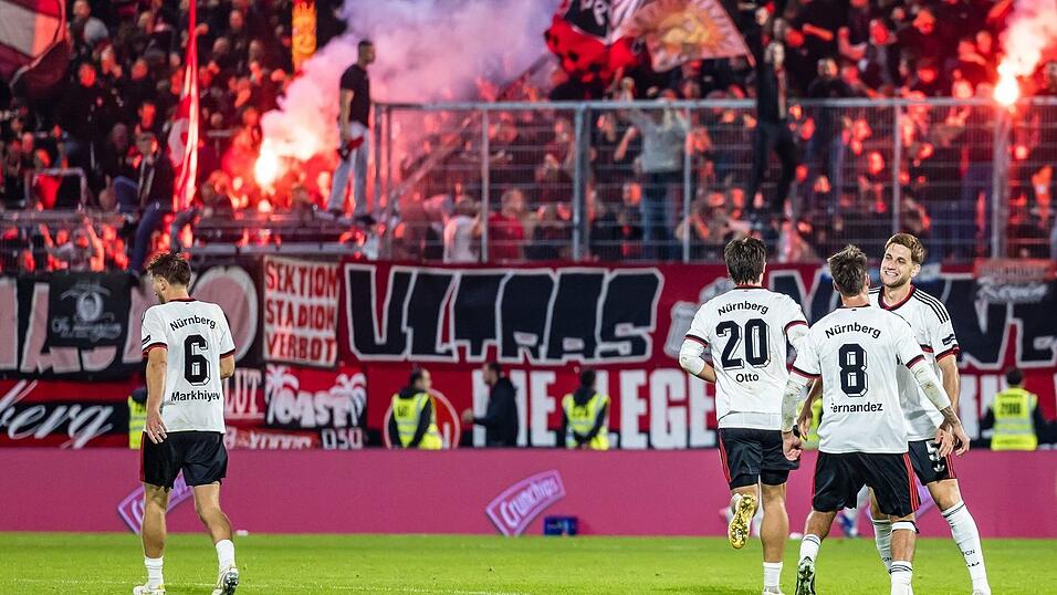 Wieder kam der 1. FC Nürnberg nach einem Rückstand zurück. Wieder kam der 1. FC Nürnberg nach einem Rückstand zurück.