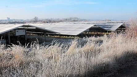 Die bestehende Anlage der Bürger-Energiegenossenschaft, die nun privat weiter betrieben wird.