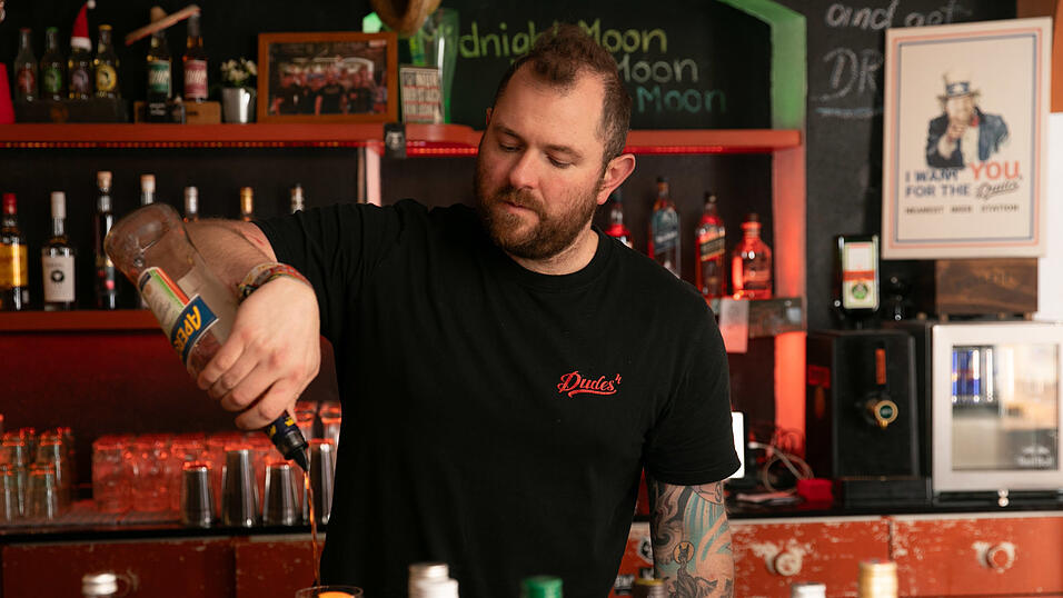 Markus Lebmeier feiert dieses Jahr zehn Jahre Dudes4 - und seinen 40. Geburtstag.