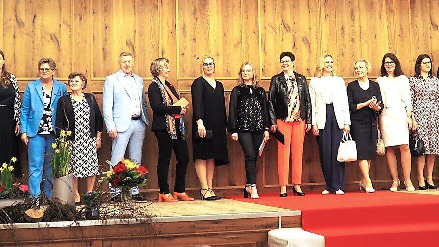 Mit der Modenschau leitete man am Landfrauentag zum Hauptreferat &uuml;ber.