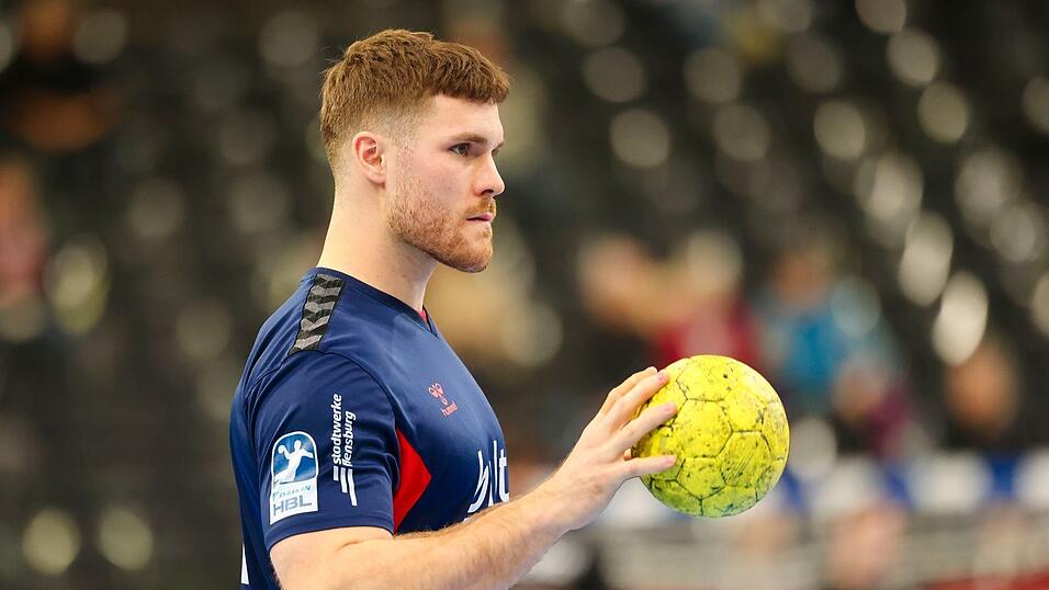 Noch im Flensburg-Trikot: Johannes Golla will Melsungen ärgern.