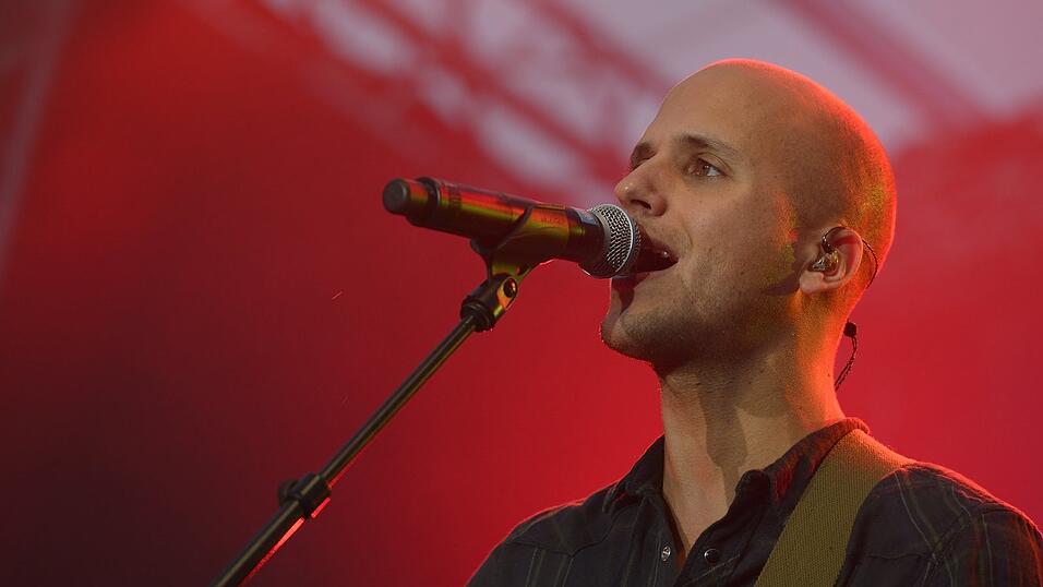 Impressionen vom Auftritt von Milow. Foto: Ulli Scharrer / Mathias Adam