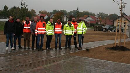 Das neue Baugebiet ist am Mittwoch abgenommen worden.