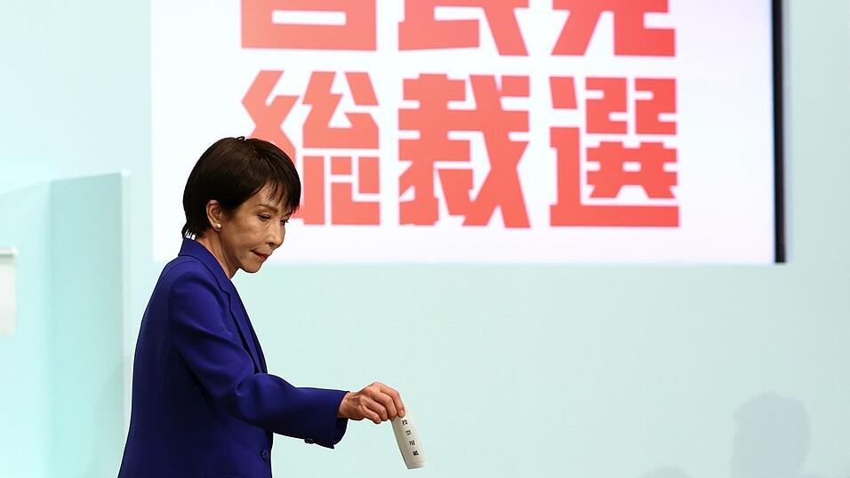 Sanae Takaichi übernimmt als erste Frau den Vorsitzt der regierenden LDP.