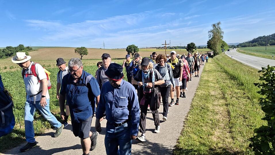 Neben der Staatsstra&szlig;e am Radweg auf dem Weg nach Frauenbiburg.