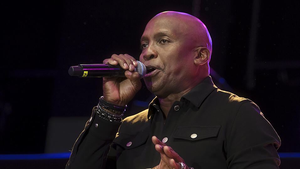 Haddaway bei seinem Auftritt Haddaway bei seinem Auftritt