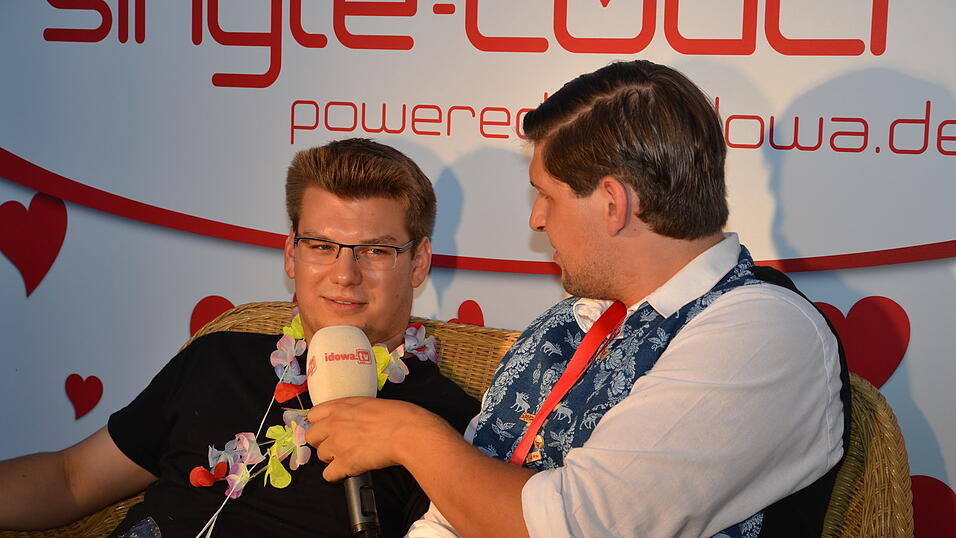 Die Single- und Liebes-Couch am Samstag, 9.. August. (Foto: Raphaela Landherr)