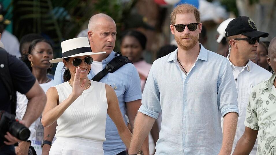Prinz Harry und Meghan hatten ihre royalen Pflichten vor fünf Jahren abgelegt.