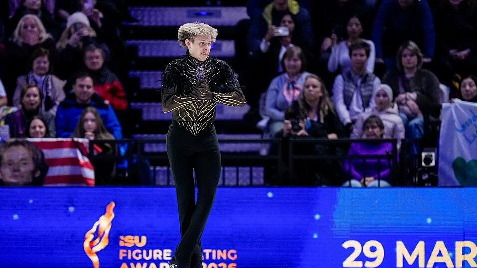 Ilia Malinin meldete sich bei der Eiskunstlauf-WM in eindrucksvoller Manier zur&uuml;ck.
