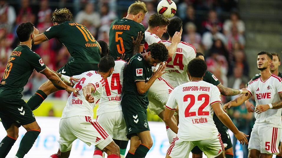 Der 1. FC K&ouml;ln und Werder Bremen trennten sich 1:1-Unentschieden.