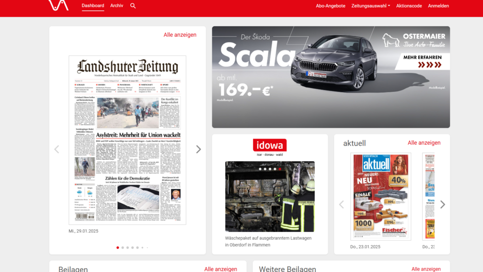 Die betroffenen Ausgaben sind in unserem E-Paper freigeschaltet. Die betroffenen Ausgaben sind in unserem E-Paper freigeschaltet.