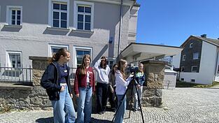 Blitzer vor der Polizeiinspektion Viechtach