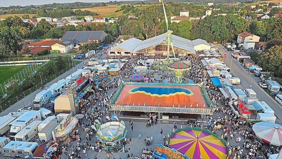 Das Volksfest in Pfaffenhofen an der Ilm findet heuer vom 4. bis zum 15. September statt.