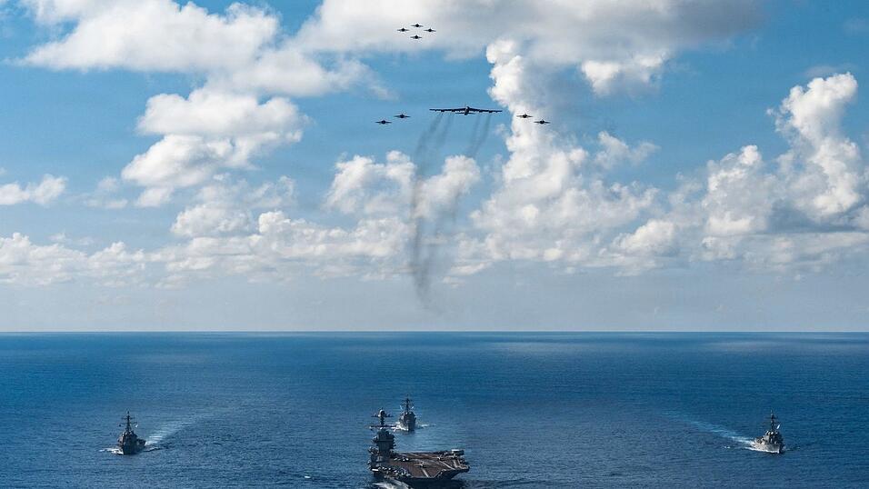 Der Flugzeugträger «USS Gerald R. Ford» kreuzt in der Karibik.