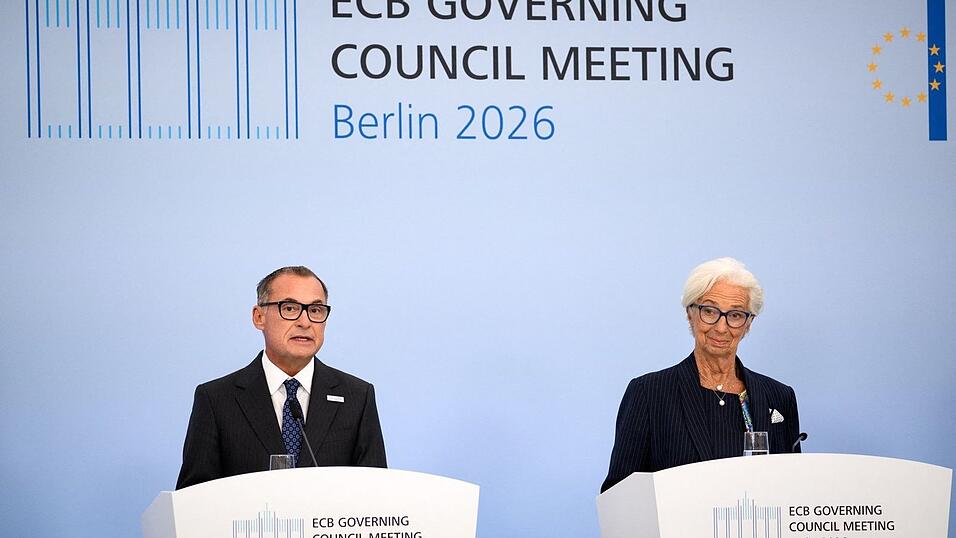 EZB-Pk nach Ratssitzung in Berlin EZB-Pk nach Ratssitzung in Berlin
