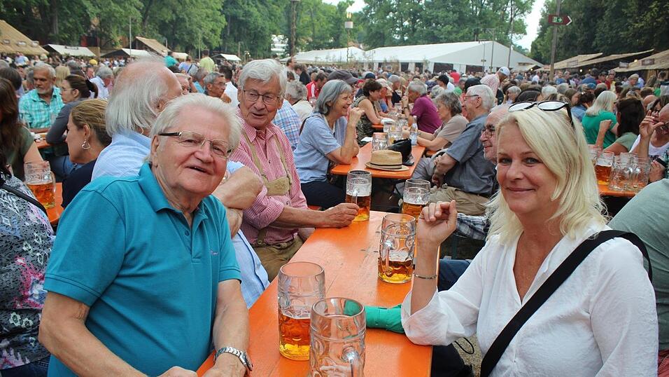 Der Zehrplatz war am Freitag, 21. Juli, gut besucht.