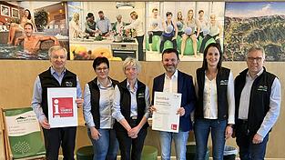 Kurdirektor Sepp Barth, Elke Thanner, Ingrid Holzapfel, B&uuml;rgermeister Markus Hofmann, Christine Wensauer und Herbert Heindl (v.l.) bilden das aktuelle Organisationsteam der Gesundheitsstadt.