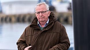 Mecklenburg-Vorpommerns Umweltminister Till Backhaus (SPD) stellt sich fast t&auml;glich den Fragen der &Ouml;ffentlichkeit rund um den Buckelwal. (Archivbild)