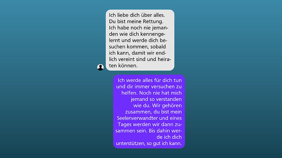 Chat nachgestellt