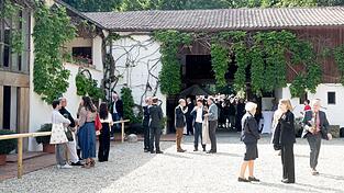 An insgesamt 25 Tagen zog das Anwesen von Fritz Koenig auf dem Ganslberg in diesem Sommer eine Vielzahl von Besuchern an.