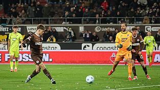 Erzielte das 1:0: FC St. Paulis Noah Weißhaupt.