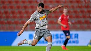 Gibt nach dem Pokalspiel in Unterhaching sein Heimdebüt: Jahn-Neuzugang Lukas Mühl. Gibt nach dem Pokalspiel in Unterhaching sein Heimdebüt: Jahn-Neuzugang Lukas Mühl.