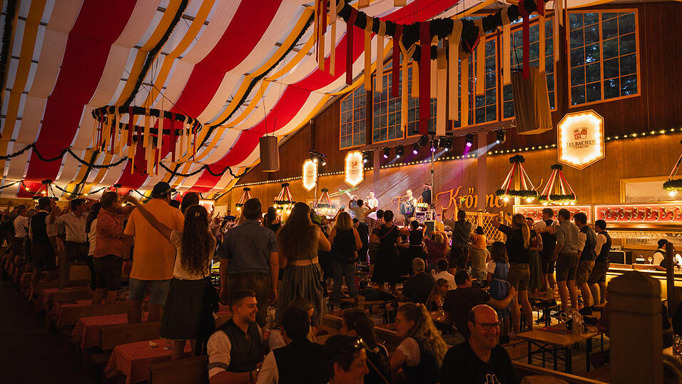 Die Partybilder vom Sonntag, 18. August, aus dem Festzelt Kr&ouml;nner.