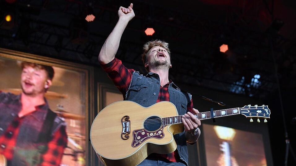 Die Rocker von Sunrise Avenue gehen bald getrennte Wege. Das Bild wurde 2018 beim Konzert in M&uuml;nchen aufgenommen (Archiv).