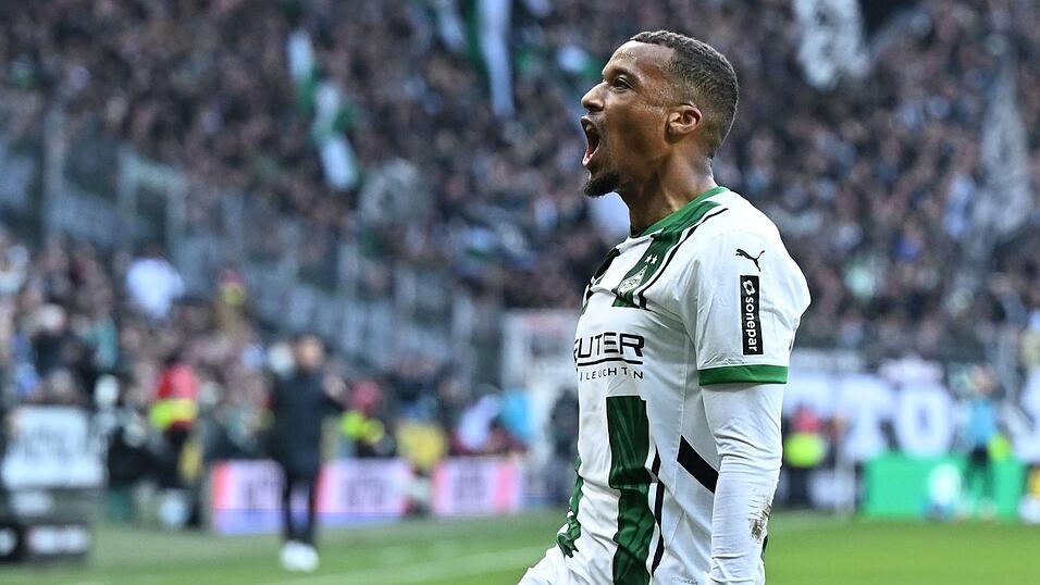 Alassane Pléa war der überragende Spieler bei Gladbach. Alassane Pléa war der überragende Spieler bei Gladbach.