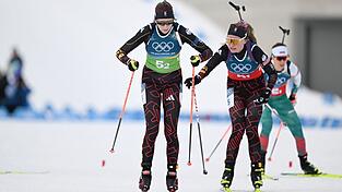 Franziska Preuß leistete sich eine Strafrunde nach zwischenzeitlicher Führung. Franziska Preuß leistete sich eine Strafrunde nach zwischenzeitlicher Führung.