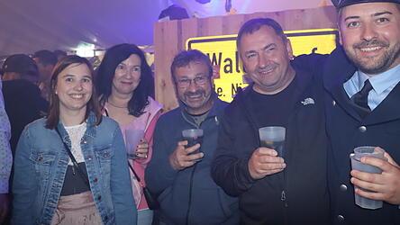 Beim Gründungsfest der Freiwilligen Feuerwehr Waltendorf wurde ausgelassen gefeiert.