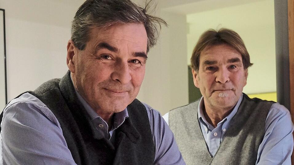 Thomas (r.) und Ludwig Gruber nehmen wehmütig Abschied. Thomas (r.) und Ludwig Gruber nehmen wehmütig Abschied.