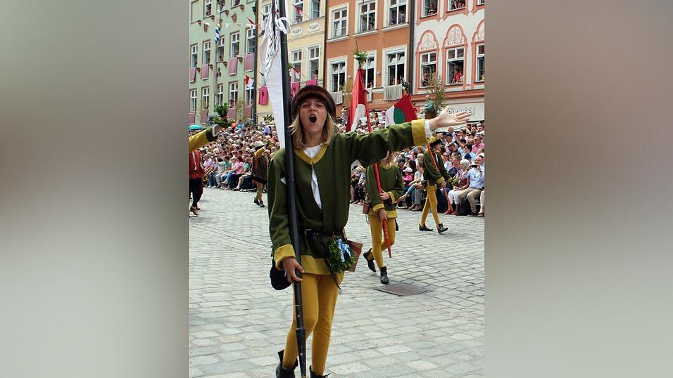 Der letzte Umzug der Landshuter Hochzeit 2017