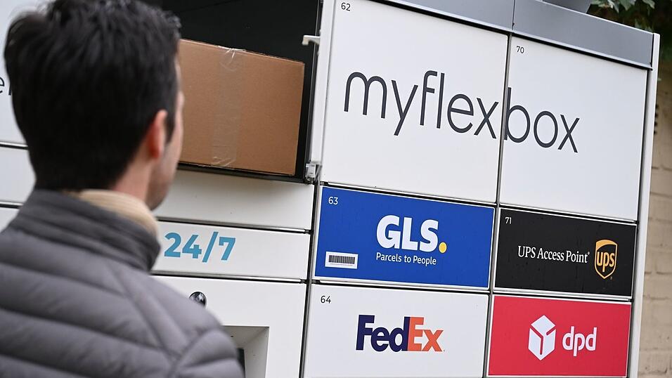 Bei Myflexbox lagern GLS, UPS, Fedex, DPD und Amazon Pakete ein. Bei Myflexbox lagern GLS, UPS, Fedex, DPD und Amazon Pakete ein.